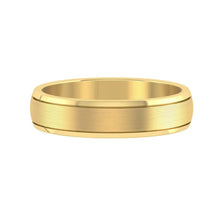 Load image into Gallery viewer, Lucce Abbraccio Brushed 3mm 14K Yellow Gold