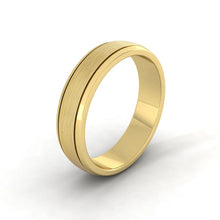 Load image into Gallery viewer, Lucce Abbraccio Brushed 3mm 14K Yellow Gold