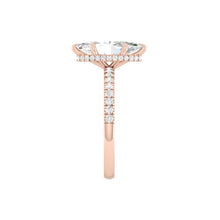 Load image into Gallery viewer, Lucce Verona Pave Marquise Moissanite