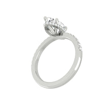 Load image into Gallery viewer, Lucce Verona Pave Marquise Moissanite