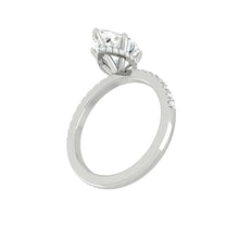 Load image into Gallery viewer, Lucce Verona Pave Pear Moissanite