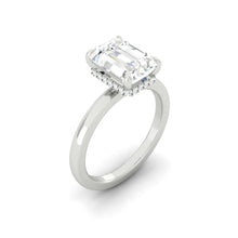 Load image into Gallery viewer, Lucce Verona Emerald Moissanite