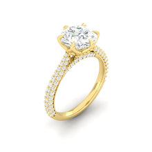 Load image into Gallery viewer, Lucce Azalea Luxe Round Moissanite