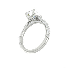 Load image into Gallery viewer, Lucce Azalea Luxe Emerald Moissanite