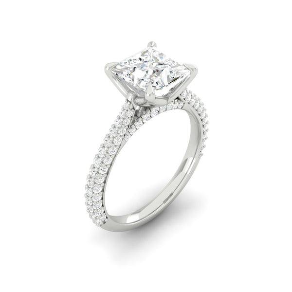 Lucce Azalea Luxe Princess Moissanite