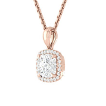 Load image into Gallery viewer, Lucce Montevalle Necklace Cushion Diamond