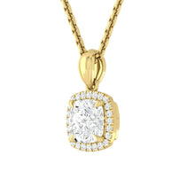 Load image into Gallery viewer, Lucce Montevalle Necklace Cushion Diamond