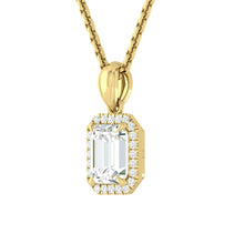 Load image into Gallery viewer, Lucce Montevalle Necklace Emerald Diamond