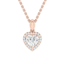Load image into Gallery viewer, Lucce Montevalle Necklace Heart Diamond