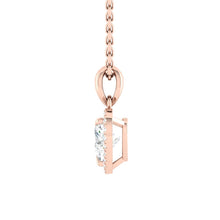 Load image into Gallery viewer, Lucce Montevalle Necklace Heart Diamond