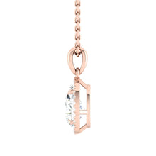 Load image into Gallery viewer, Lucce Montevalle Necklace Pear Diamond