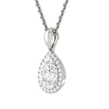 Load image into Gallery viewer, Lucce Montevalle Necklace Pear Diamond