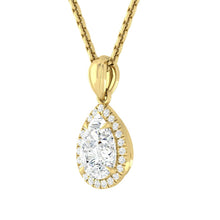Load image into Gallery viewer, Lucce Montevalle Necklace Pear Diamond