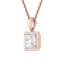 Load image into Gallery viewer, Lucce Montevalle Necklace Princess Diamond