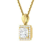 Load image into Gallery viewer, Lucce Montevalle Necklace Princess Diamond
