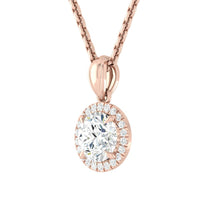 Load image into Gallery viewer, Montevalle Necklace Round Moissanite