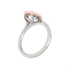 Load image into Gallery viewer, Lucce Montevalle Pear Rosé Moissanite