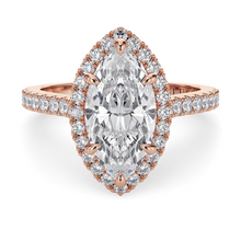 Load image into Gallery viewer, Lucce Montevalle Marquise Moissanite
