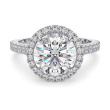 Load image into Gallery viewer, LUCCE MONTEVALLE™ Round Lab Diamond 1.01ct D VVS2 ld IGI 14K White Gold