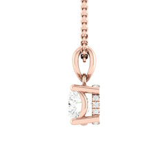 Load image into Gallery viewer, Lucce Kaela Necklace Cushion Diamond