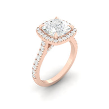 Load image into Gallery viewer, Lucce Montevalle Cushion Moissanite