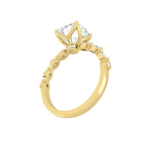 Load image into Gallery viewer, Lucce Paula Cushion Moissanite