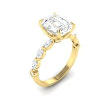 Load image into Gallery viewer, Lucce Paula Emerald Moissanite
