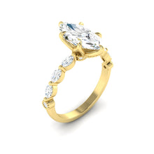 Load image into Gallery viewer, Paula Marquise Moissanite