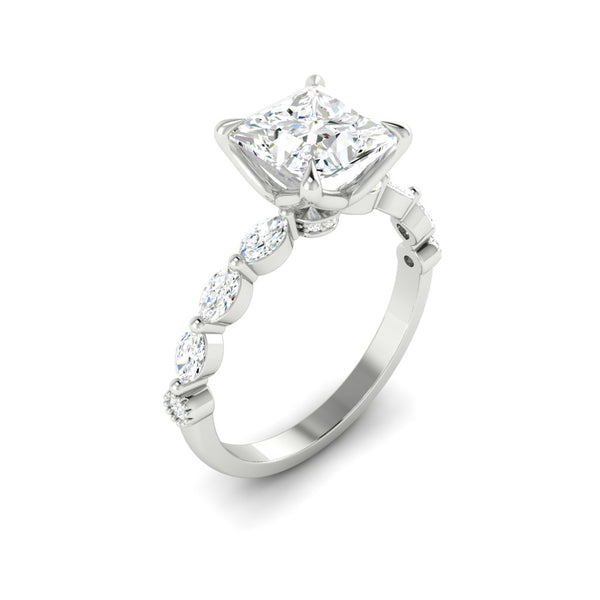 Lucce Paula Princess Moissanite