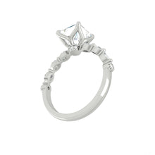 Load image into Gallery viewer, Lucce Paula Princess Moissanite