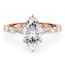 Load image into Gallery viewer, Paula Marquise Moissanite