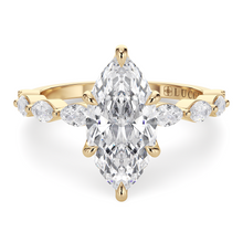 Load image into Gallery viewer, Paula Marquise Moissanite
