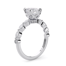 Load image into Gallery viewer, Lucce Paula Pear Moissanite