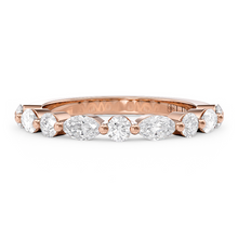 Load image into Gallery viewer, LUCCE Chevron with Diamond Pave in Gold or Platinum