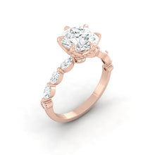 Load image into Gallery viewer, Lucce Paula Round Moissanite