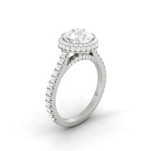 Load image into Gallery viewer, moissanite engagement ring store halo cathedral jewelry wedding rings Manila philippines