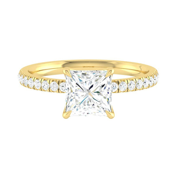 Lucce Lucia Pavé Princess Moissanite