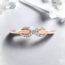 Load image into Gallery viewer, Lucce The Promise 0.07CTW Lab Diamond 14K Yellow/White Gold