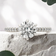 Load image into Gallery viewer, Lucce Azalea Pavé Round Diamond