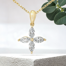 Load image into Gallery viewer, LUCCE CONSTANCE™ Ole Necklace 1.00ctw Lab Diamond 14K Yellow Gold