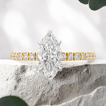 Load image into Gallery viewer, Lucce Verona Pavé Marquise Diamond