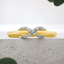 Load image into Gallery viewer, LUCCE PROMISE™ Lab Diamond 0.07ctw Solid 14K Yellow/White Gold