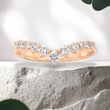 Load image into Gallery viewer, Lucce Prima 0.36ctw Lab Diamond 14K Rose Gold