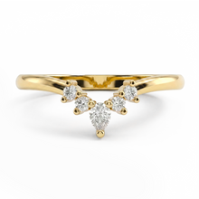 Load image into Gallery viewer, LUCCE REA™ 0.25ctw Lab Diamond 14K Yellow Gold