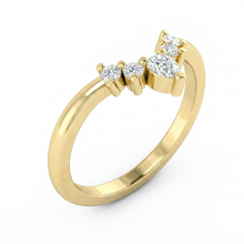 Load image into Gallery viewer, LUCCE REA™ 0.25ctw Lab Diamond 14K Yellow Gold