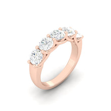 Load image into Gallery viewer, Lucce Rivera 5-Stone Round Diamond