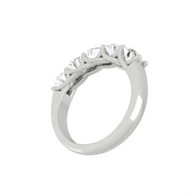 Load image into Gallery viewer, Rivera 5-Stone Moissanite
