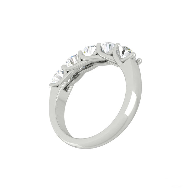 Lucce Rivera 5-Stone Round Diamond