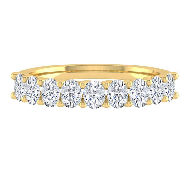 Lucce Rivera 9-Stone Oval Diamond