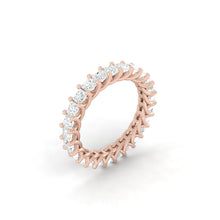 Load image into Gallery viewer, Moissanite Lab Diamond Engagement Ring Wedding Rings Manila Philippines Eternity rose gold jewelry
